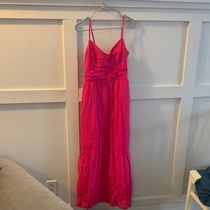 Universal Thread Vibrant Pink Maxi Dress